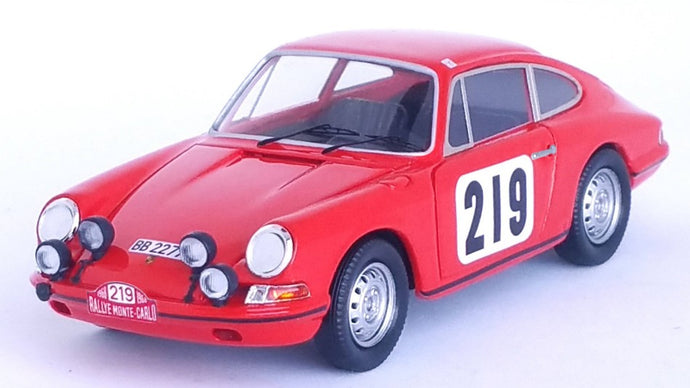 PORSCHE 911T RALLY MONTE CARLO 1968 WALDEGAARD/HELMER 1:43