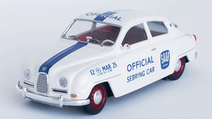 SAAB 96 OFFICIAL CAR 12H SEBRING 1961 1:43