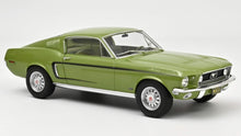 Indlæs billede til gallerivisning FORD MUSTANG FASTBACK GT 1968 LIGHT GREEN METALLIC 1:12 fra Norev