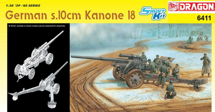 GERMAN S 10 cm KANONE KIT 1:35