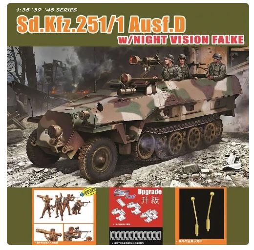 Sd.Kfz.251/1 Ausf.D W/NIGHT CISION FALKE KIT 1:35