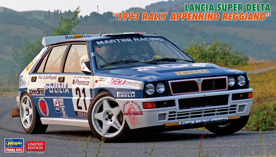 LANCIA SUPER DELTA 1993 RALLY APPENNINO REGGIANO  KIT 1:24