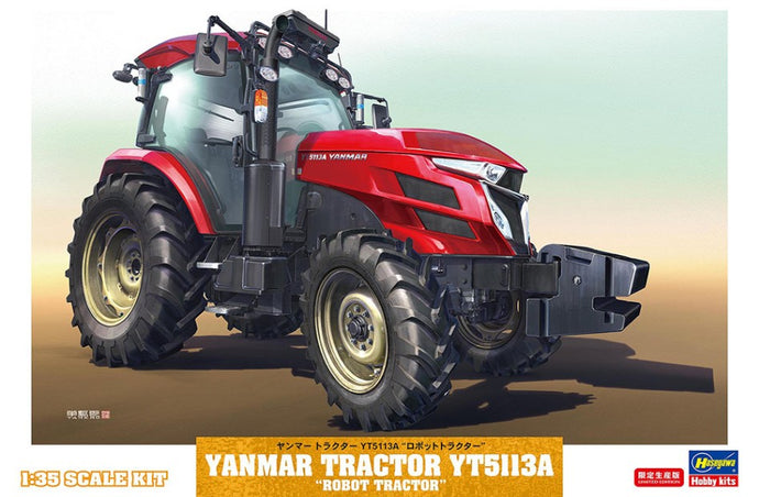 YANMAR TRACTOR YT5113A ROBOT TRACTOR KIT 1:35