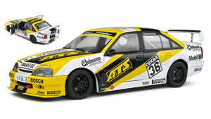 OPEL OMEGA EVO 500 TEAM IRMSCHER N 36 SEASON DTM 1991 F.ENGSTLER YELLOW BLACK 1:18