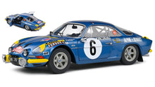 Indlæs billede til gallerivisning RENAULT ALPINE A110 1600S (night version) N 6 RALLY MONTECARLO 1972 J.CANDRUET - P.PAGANI BLUE MET 1:18