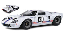 Indlæs billede til gallerivisning FORD USA GT40 MKI TEAM FRANCE N 130 TARGA FLORIO 1967 H.GREDER - J.M.GIORGI WHITE 1:18