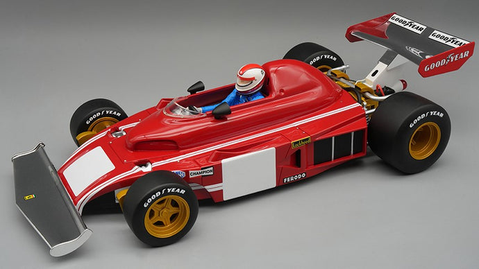 FERRARI 312 B3 TEST MONZA 1974 C.REGAZZONI W/DRIVER 1:18