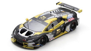 Lamborghini HURACAN GT3 EVO #4 LING KANG 4th MACAU GT CUP 2022 sort/guld/hvid 1:43