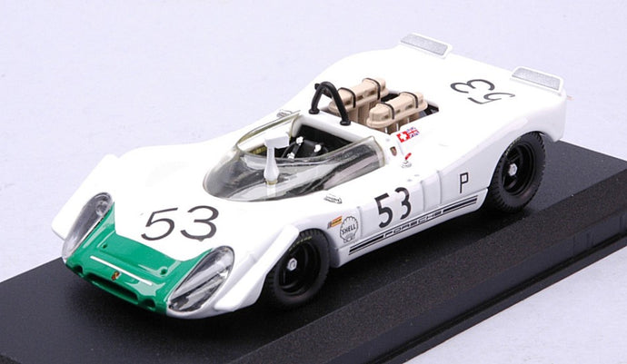 PORSCHE 908/2 SPIDER N 53 WINNER 6h BRANDS HATCH 1969 J.SIFFERT - B.REDMAN WHITE GREEN 1:43