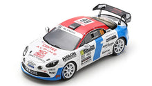 Indlæs billede til gallerivisning Alpine A110 RALLY RGT #66 FERRARO/CORNEGLIO 2nd RGT RALLY MONTE CARLO 2023 hvid/blå/rød 1:43
