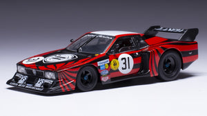 Lancia BETA MONTECARLO TURBO #31 PATRESE/RHORL 6H BRANDS HATCH 1979 sort/rød/hvid 1:43