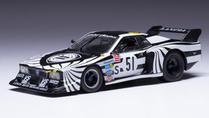 LANCIA BETA MONTECARLO TURBO N 51 6h SILVERSTONE 1979 RICCARDO PATRESE - WALTER ROHRL BLACK WHITE 1:43