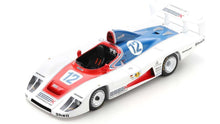 Indlæs billede til gallerivisning Porsche 936 #12 ICKX/REDMAN 24H LE MANS 1979 With Acrylic Cover hvid/rød/blå 1:18