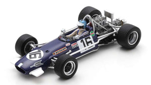 BRABHAM BT26A PIERS COURAGE 1969 N.16 2nd MONACO GP 1:43