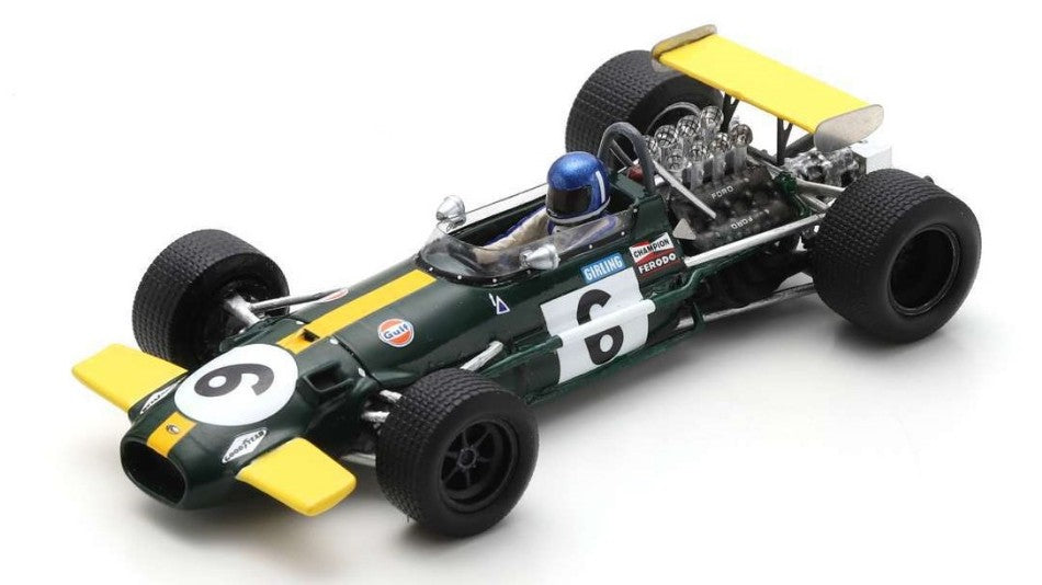BRABHAM BT26A JACKY ICKX 1969 N.6 WINNER GERMAN GP 1:43