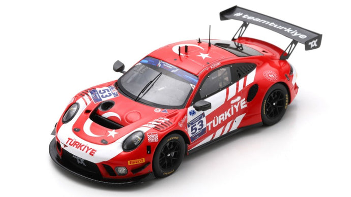 PORSCHE 911 GT3 R N.53 FIA GT SPRINT 2022 AYHANCAN GUVEN 1:43
