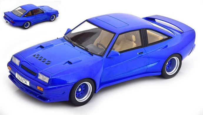 OPEL MANTA B MET.BLUE 1:18