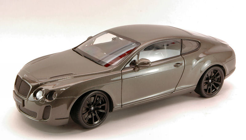 BENTLEY CONTINENTAL GT SUPERSPORTS 2009 GUN SILVER 1:18