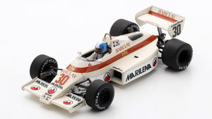 ARROWS F1 A6 N 30 MONACO GP 1983 CHICO SERRA WHITE RED 1:43