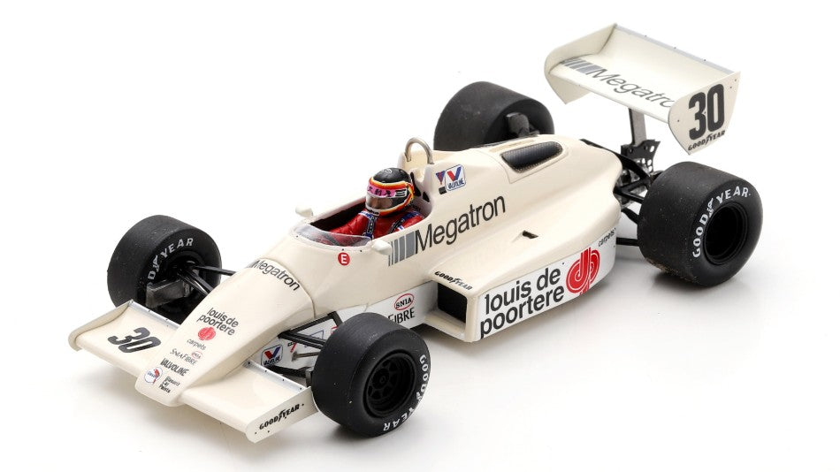 ARROWS A6 N.30 DETROIT GP 1983 THIERRY BOUTSEN 1:43
