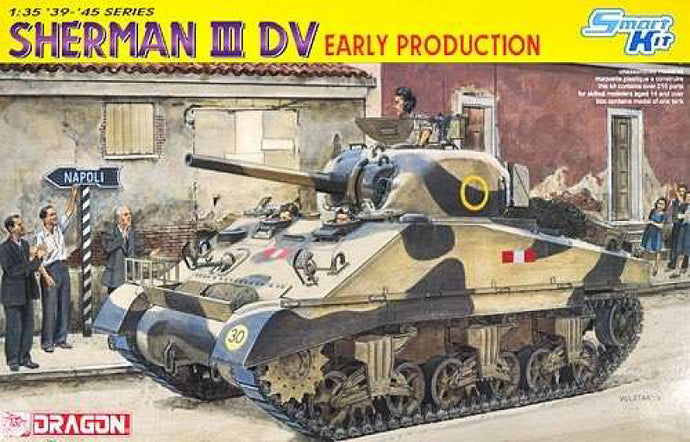 SHERMAN III DV EARLY PRODUCTION KIT 1:35