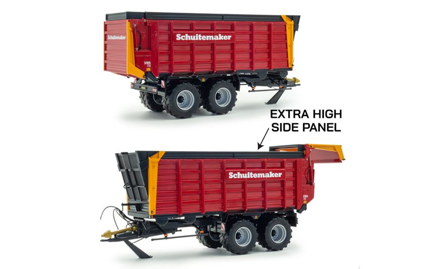 CARRO DA FIENAGIONE AUTOCARICANTE SCHULTEMAKER SIWA 720 1:32