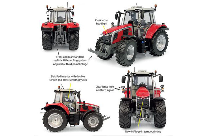 Traktor MASSEY FERGUSON 6S.180 2023 1:32