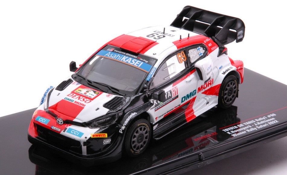TOYOTA GR YARIS RALLY1 N.69 SAFARI RALLY 2022 ROVANPERA/HALTTUNEN 1:43