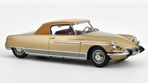 CITROEN DS 19 LE DANDY 1964 BEIGE METALLIC & BROWN ROOF 1:18