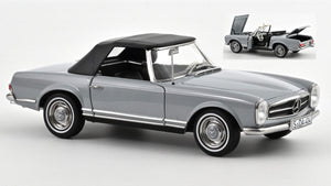 MERCEDES 230 SL 1963 GREY 1:18