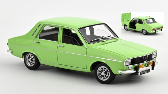 RENAULT 12 TS 1973 LIGHT GREEN 1:18