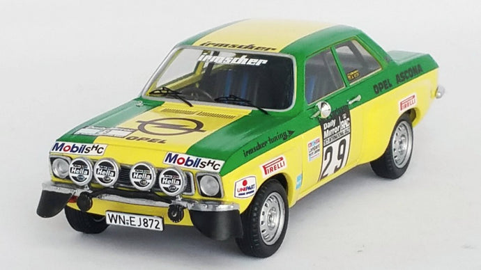 OPEL ASCONA N.29 RAC RALLY 1973 CARLSSON-PETERSEN 1:43