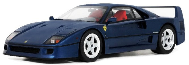 FERRARI F40 BLUE 1:18