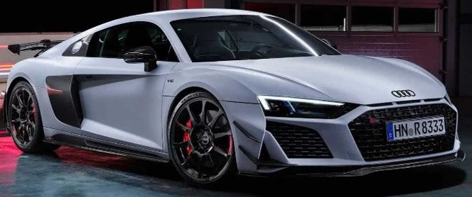 AUDI R8 V10 GT RWD GREY 1:18