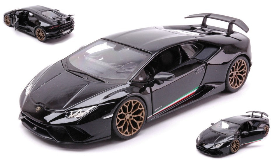 LAMBORGHINI HURACAN LP640-4 PERFORMANTE 2017 BLACK 1:24