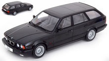 Indlæs billede til gallerivisning BMW 5er (E34) TOURING 1991 sort metallic 1:18