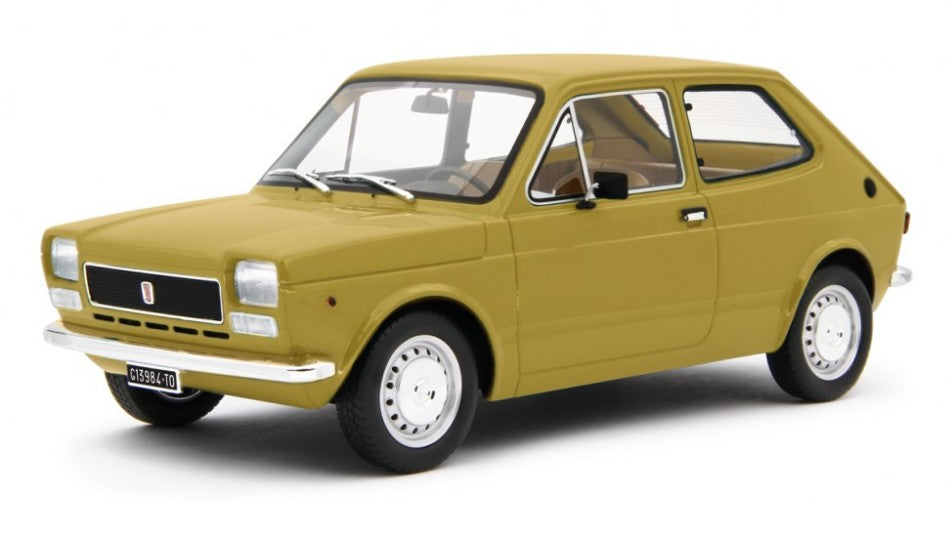 FIAT 127 3P 1972 YELLOW 1:18