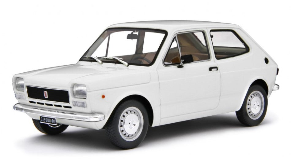 FIAT 127 3P 1972 WHITE 1:18