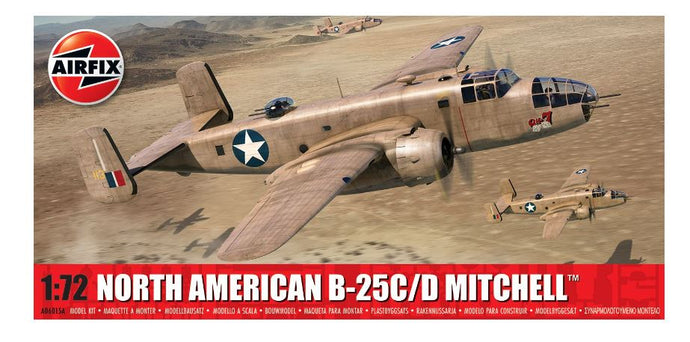 NORTH AMERICAN B-25C D MITCHELL KIT 1:72
