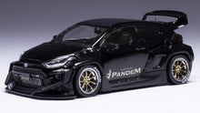 Indlæs billede til gallerivisning TOYOTA PANDEM GR YARIS BLACK 1:43