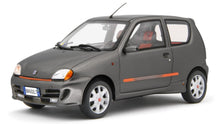 Indlæs billede til gallerivisning FIAT 600 SPORTING ABARTH 1998 DARK MET.GREY 1:18