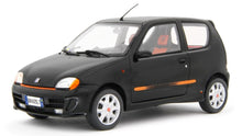 Indlæs billede til gallerivisning Fiat Seicento Sporting Abarth 1998 sort 1:18