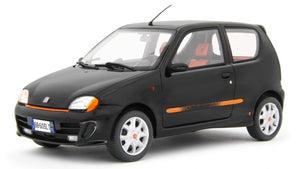 Fiat Seicento Sporting Abarth 1998 sort 1:18