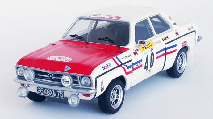 OPEL ASCONA TAP RALLY 1972 BEAUMONT-CIGANOT 1:43