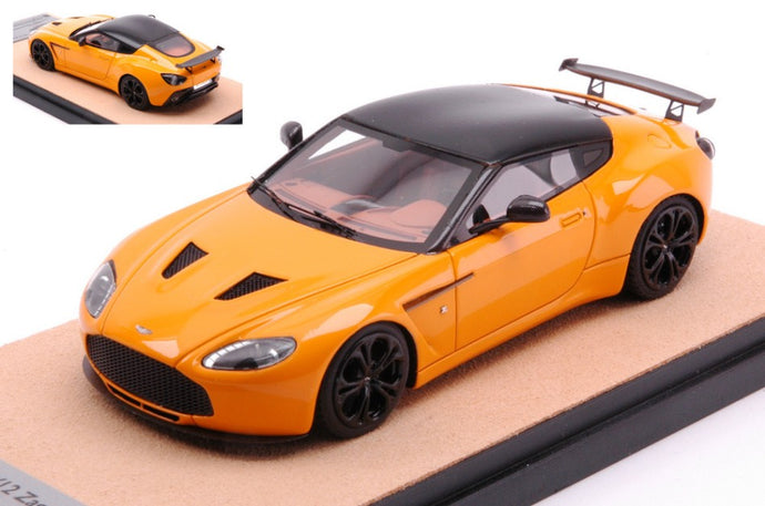 ASTON MARTIN V12 ZAGATO 2012 ORANGE W/BLACK ROOF ED.LIM.PCS 10 1:43