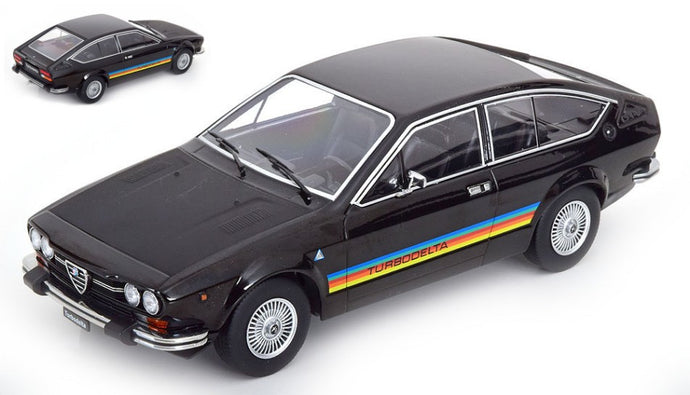 ALFA ROMEO GTV 2000 TURBODELTA 1979 BLACK/FLATBLACK 1:18