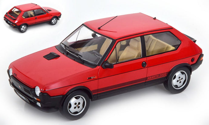 FIAT RITMO TC 125 ABARTH 1980 RED 1:18