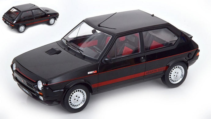 FIAT RITMO TC 125 ABARTH 1980 BLACK 1:18