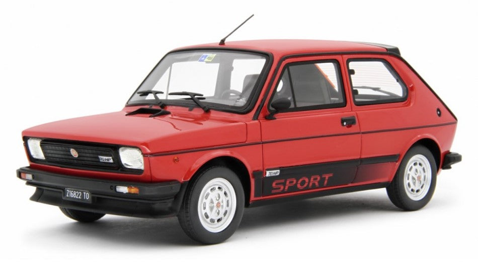 FIAT 127 SPORT 70HP RED 1981 1:18