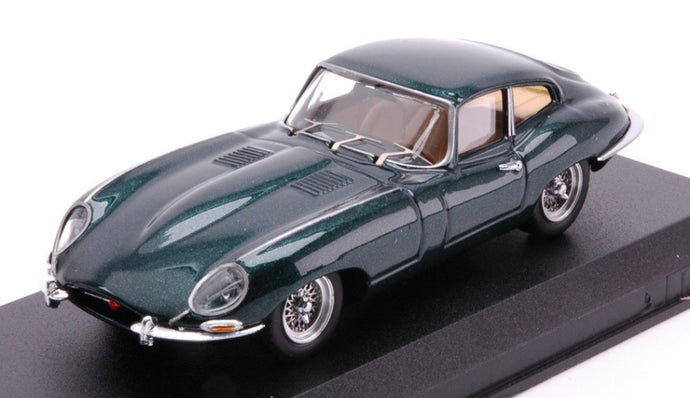 JAGUAR E TYPE COUPE' 1962 DARK GREEN 1:43